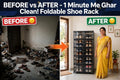 Foldable Transparent Shoe Racks