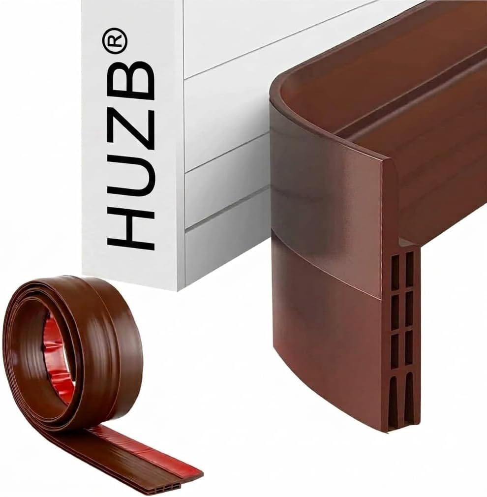 3-Layer Sillicon Door Bottom Seal Strip - Soundproof, Waterproof , Pest Blocker , Snake 🐍 Blocker
